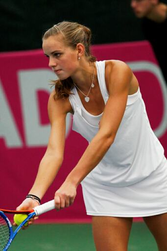 Arantxa Rus - Fed cup 2010 - Nederland vs Engeland